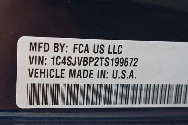 New 2026 Fathom Blue Pearl-Coat Exterior Paint (Late Availability) Jeep Limited Altitude image 45