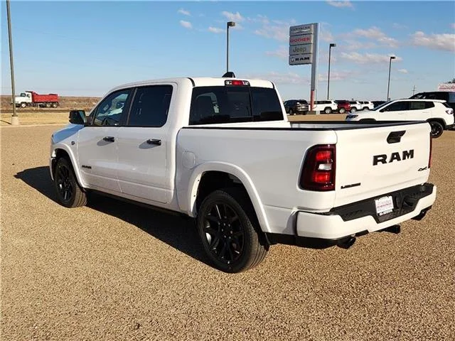 New 2026 PWD Ivory White Ram LARAMIE CREW CAB 4X4 5