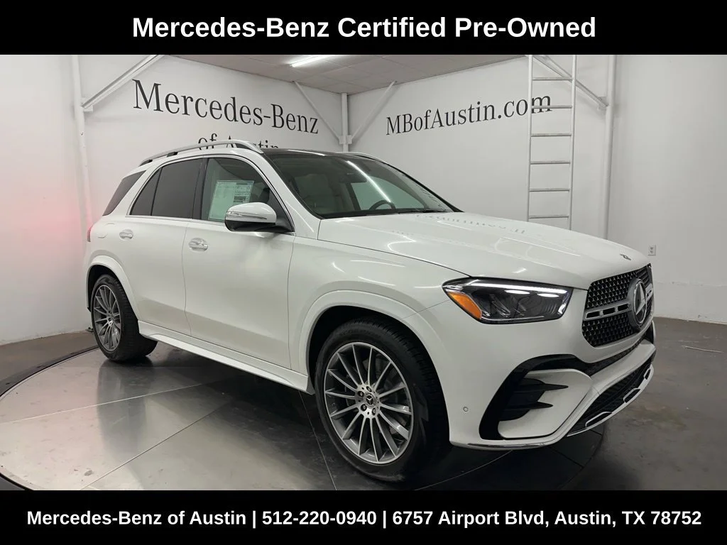 Certified Used 2026 White Mercedes-Benz GLE 350 image 1