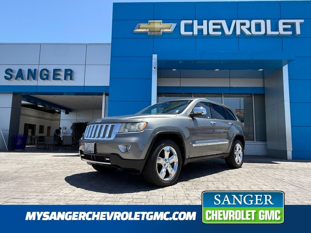 Gray 2012 Jeep Grand Cherokee SUV / Crossover Four-Wheel Drive