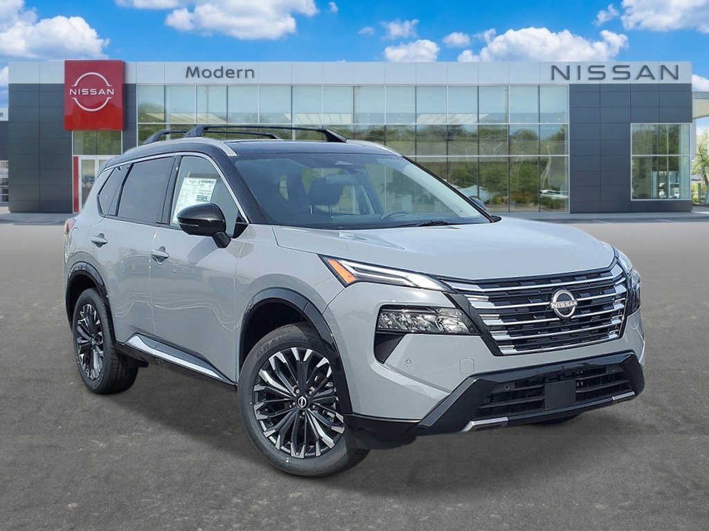 New 2026 Boulder Gray Pearl / Super Black Two-tone Nissan Platinum image 7