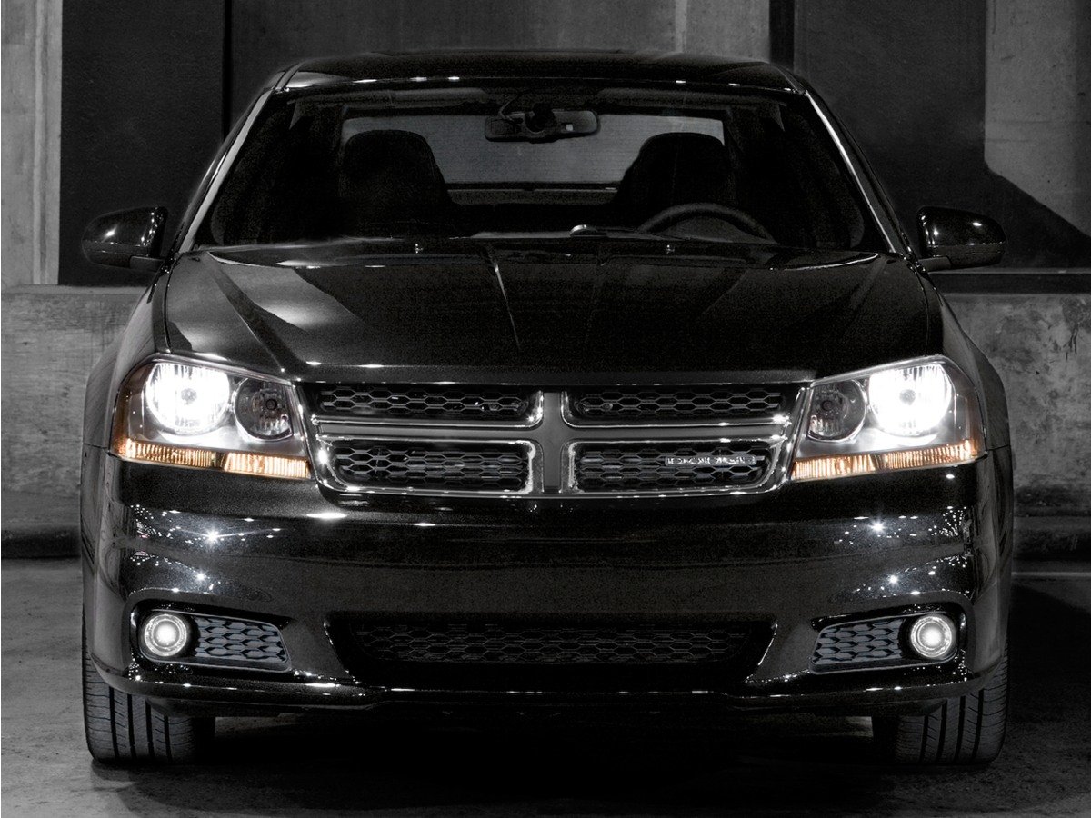 Used 2012 Black Dodge SE image 1