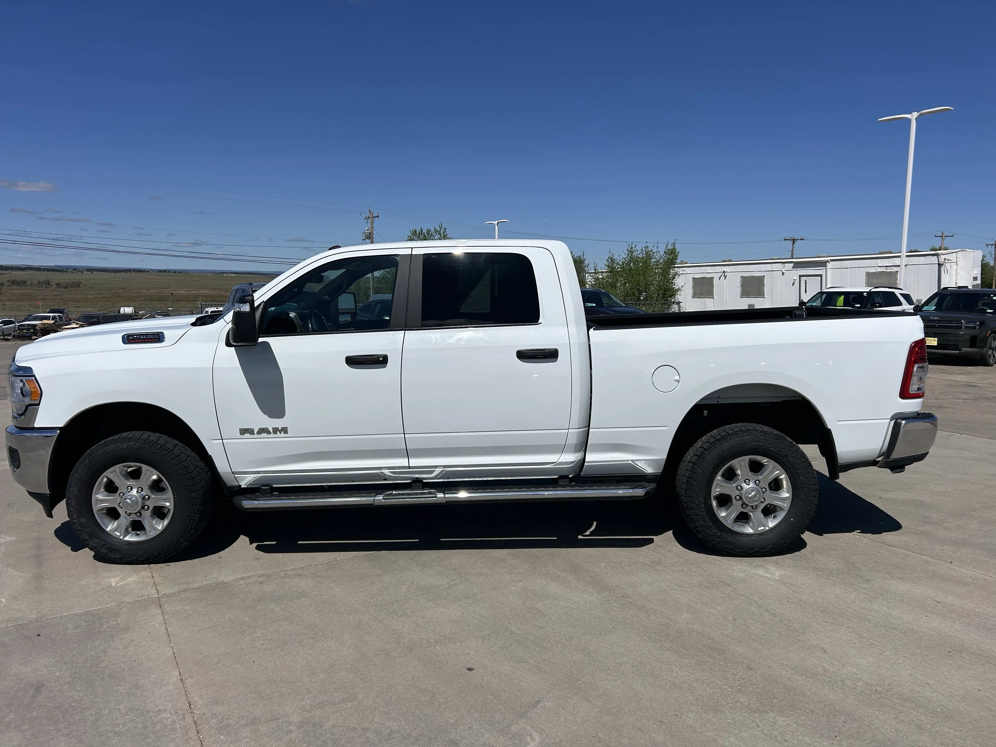 Used 2024 Bright White Clearcoat Ram Big Horn image 7