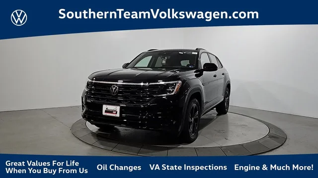 2026 Volkswagen Atlas Cross Sport 2.0T SEL R-Line Black