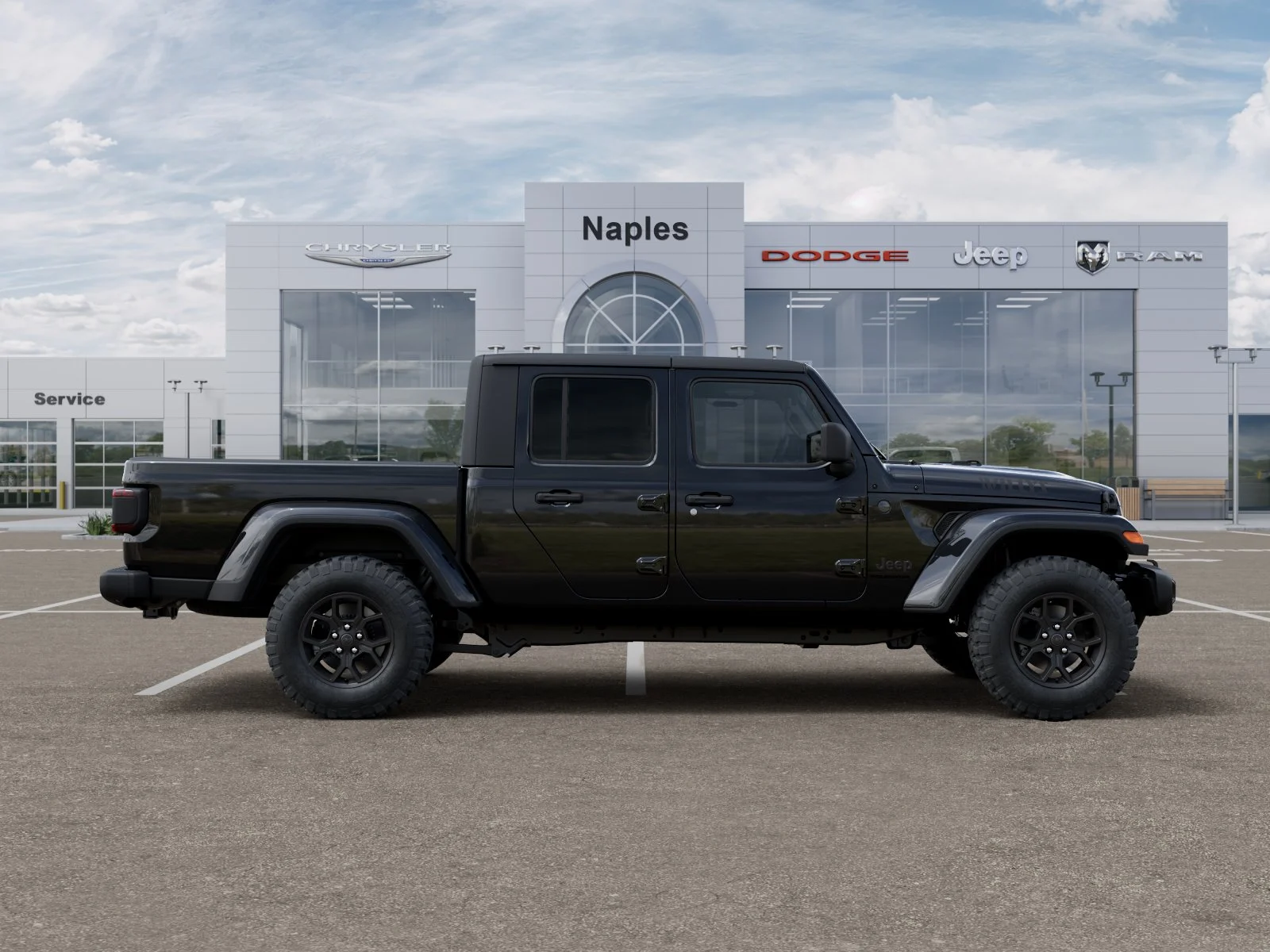 New 2026 Black Clear-Coat Exterior Paint Jeep Willys image 47