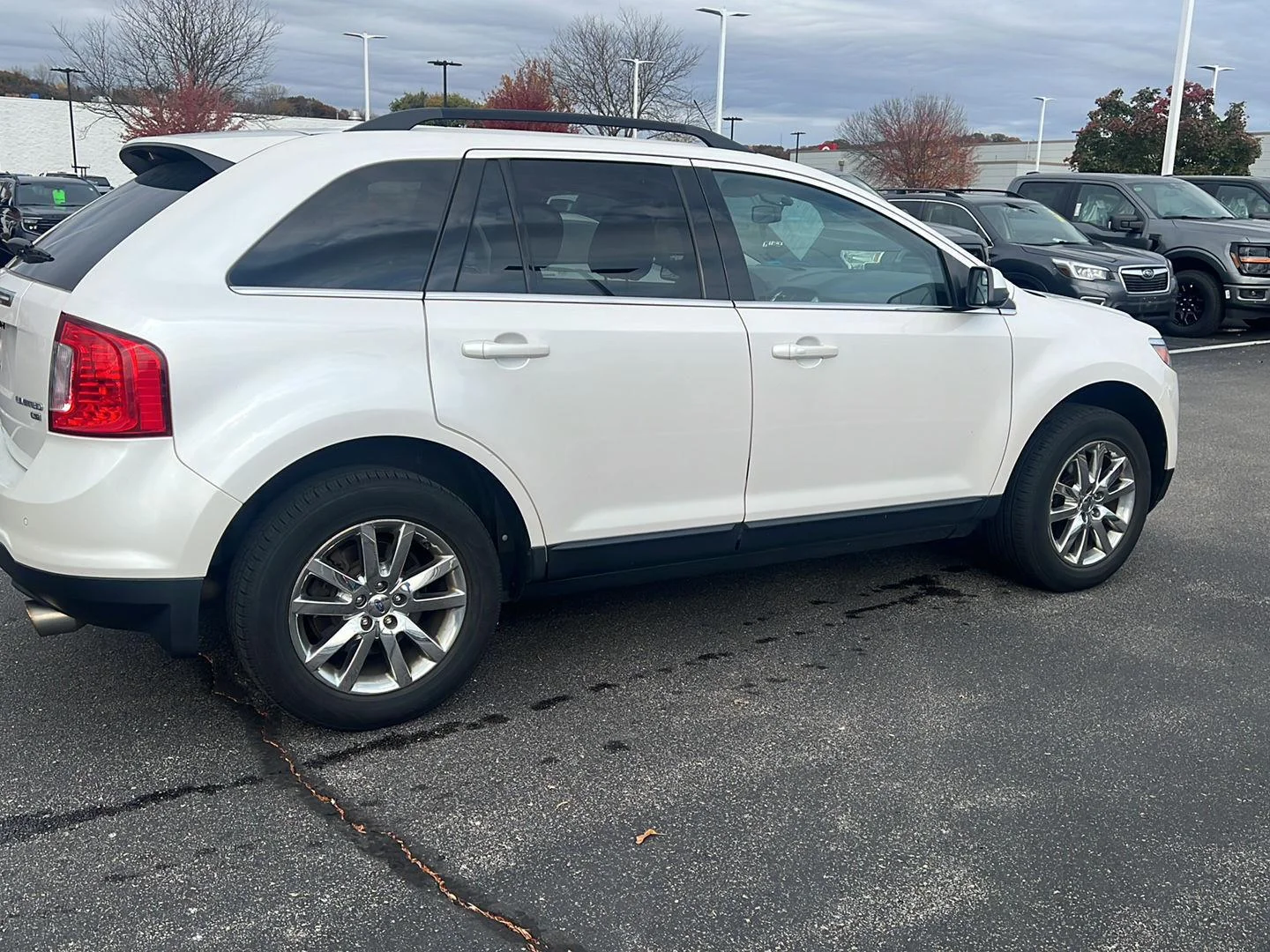 Used 2013 WHITE FORD TRUCK LIMITED image 4
