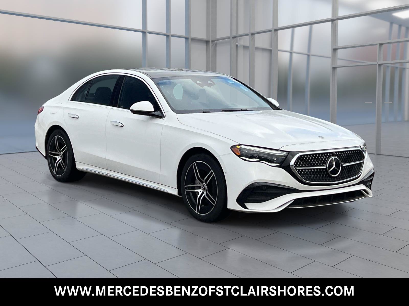 New 2026 Polar White Mercedes-Benz E 350 image 7