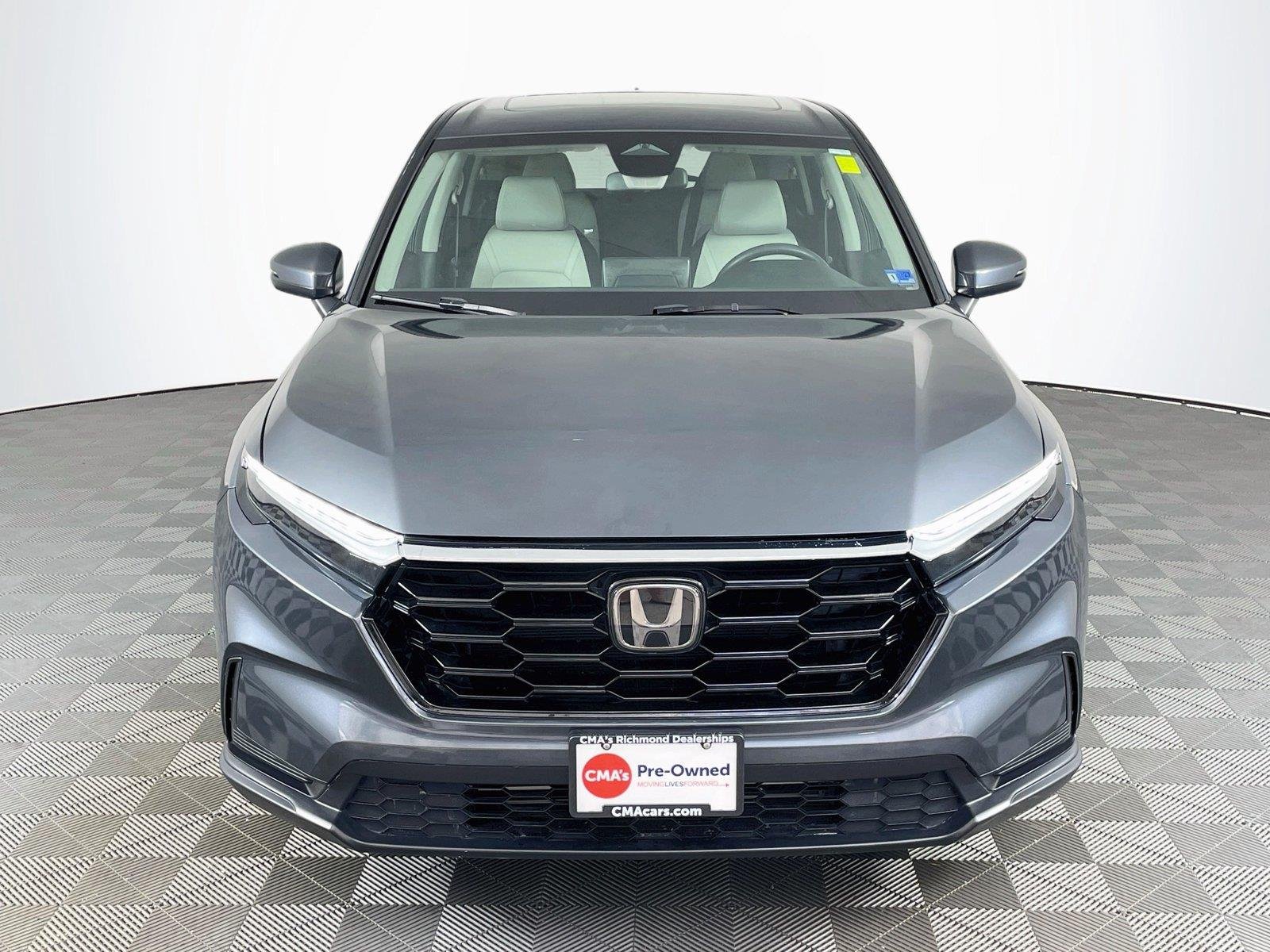 Used 2025 Meteorite Gray Metallic Honda EX image 2