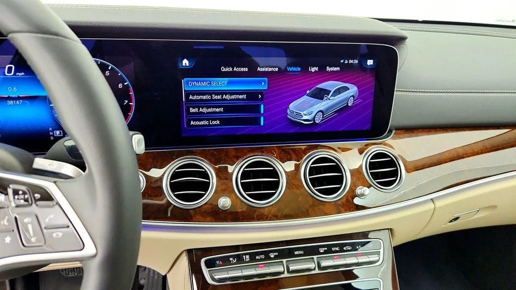 Used 2022 Selenite Grey Metallic Mercedes-Benz E 350 4MATIC® Sedan w/ Nappa Leather & Panorama Roof image 17