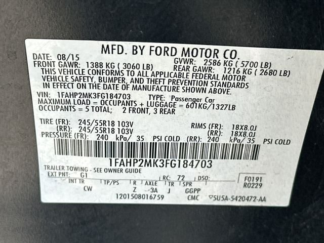 Used 2015 Black Ford Base image 29