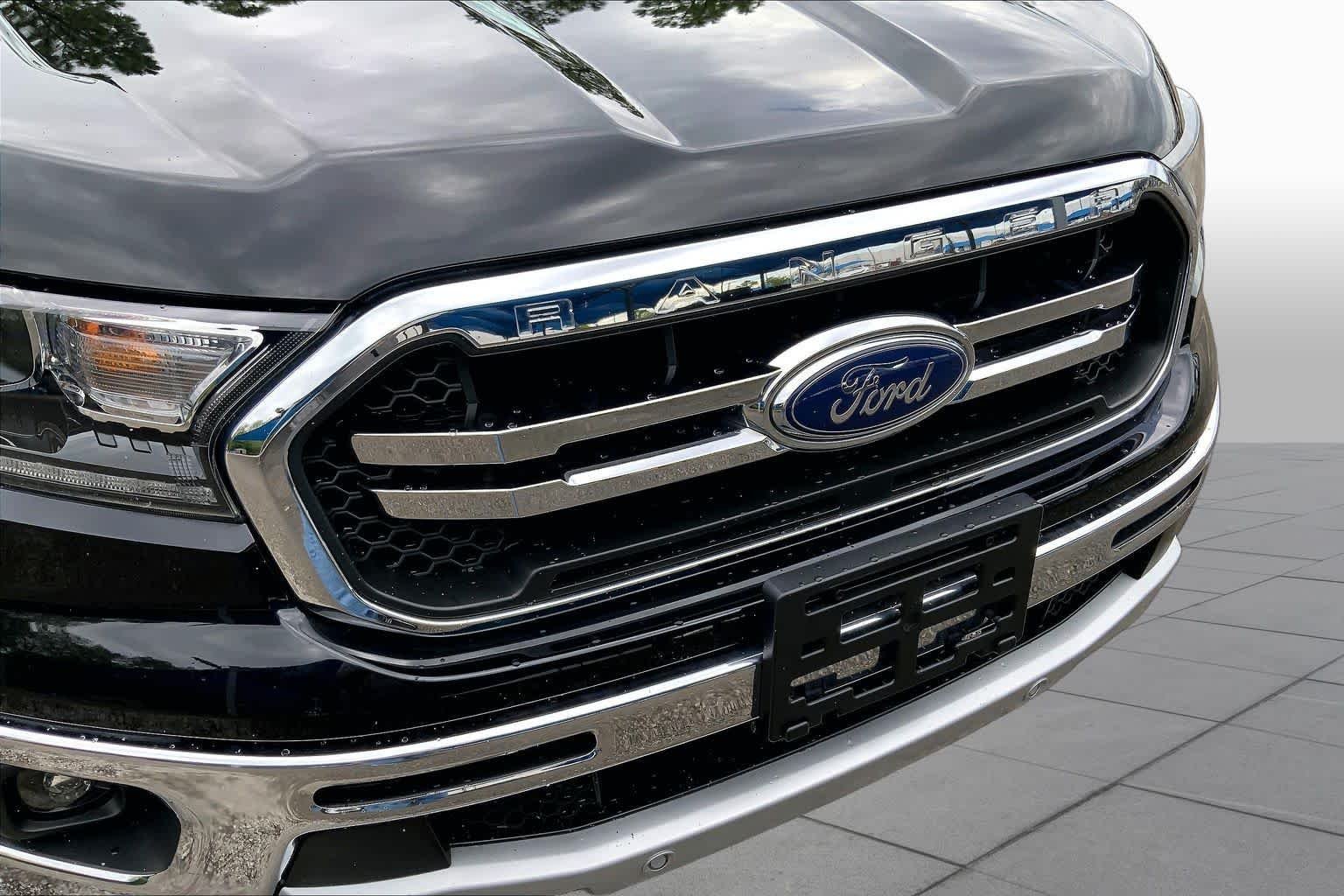 Used 2021 Shadow Black Ford LARIAT image 30