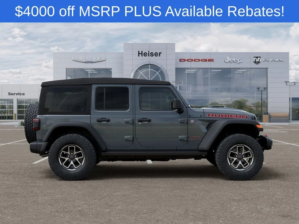 New 2026 Gray Jeep Rubicon image 21