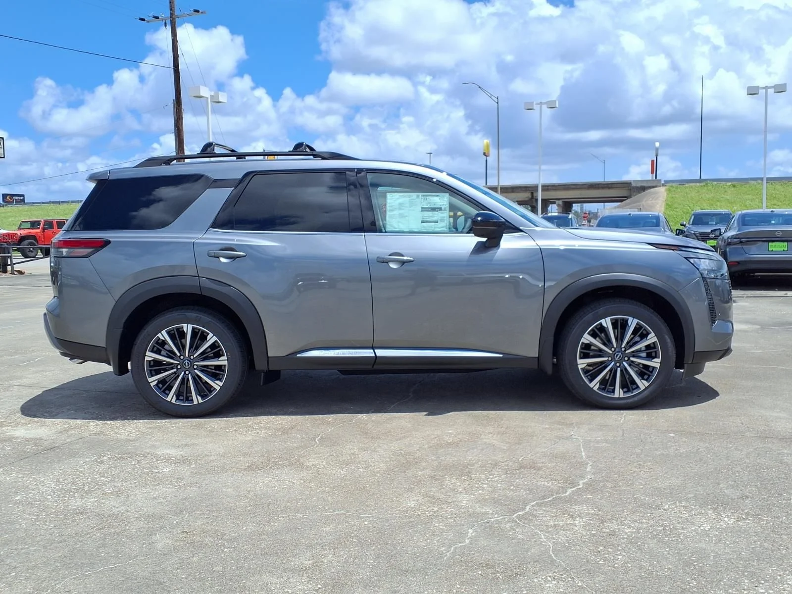 New 2026 Gray Nissan Platinum image 8