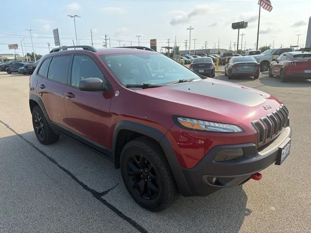 2017 Jeep Cherokee Trailhawk for sale at Sam Leman Chrysler Jeep Dodge of Bloomington