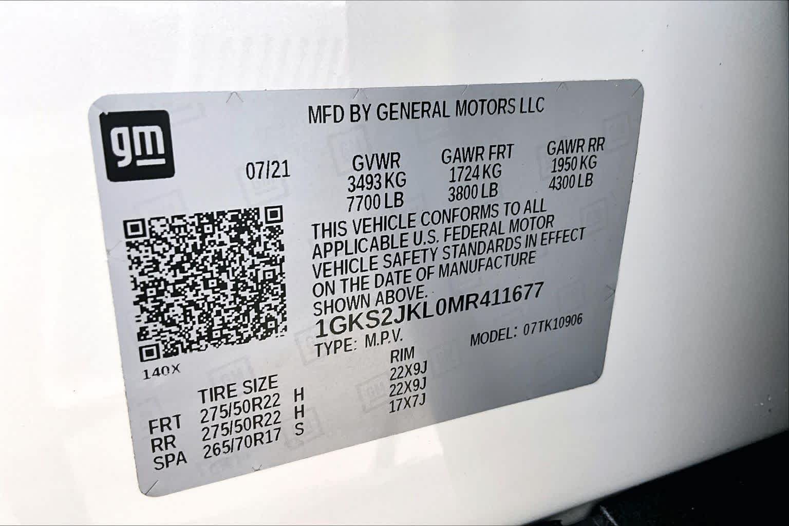Certified Used 2021 WHITE FROST TRICOAT GMC Denali image 37