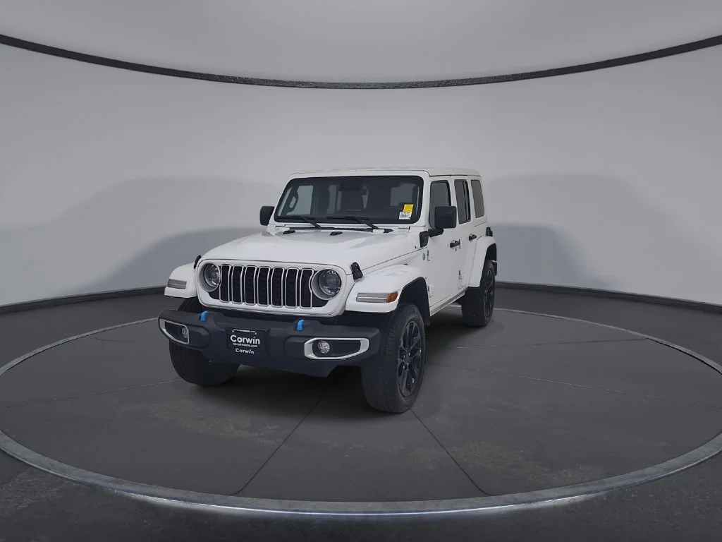 Certified Used 2024 White Jeep Sahara 4xe image 6