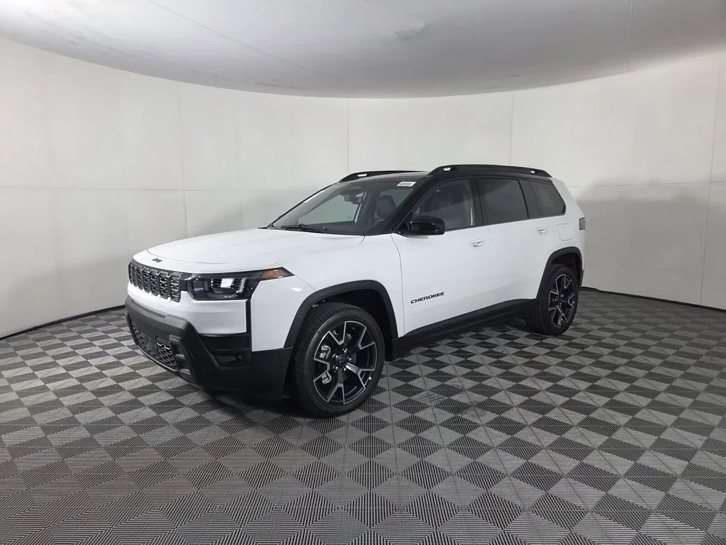 New 2026 Bright White Clear-Coat Exterior Paint Jeep Overland image 4