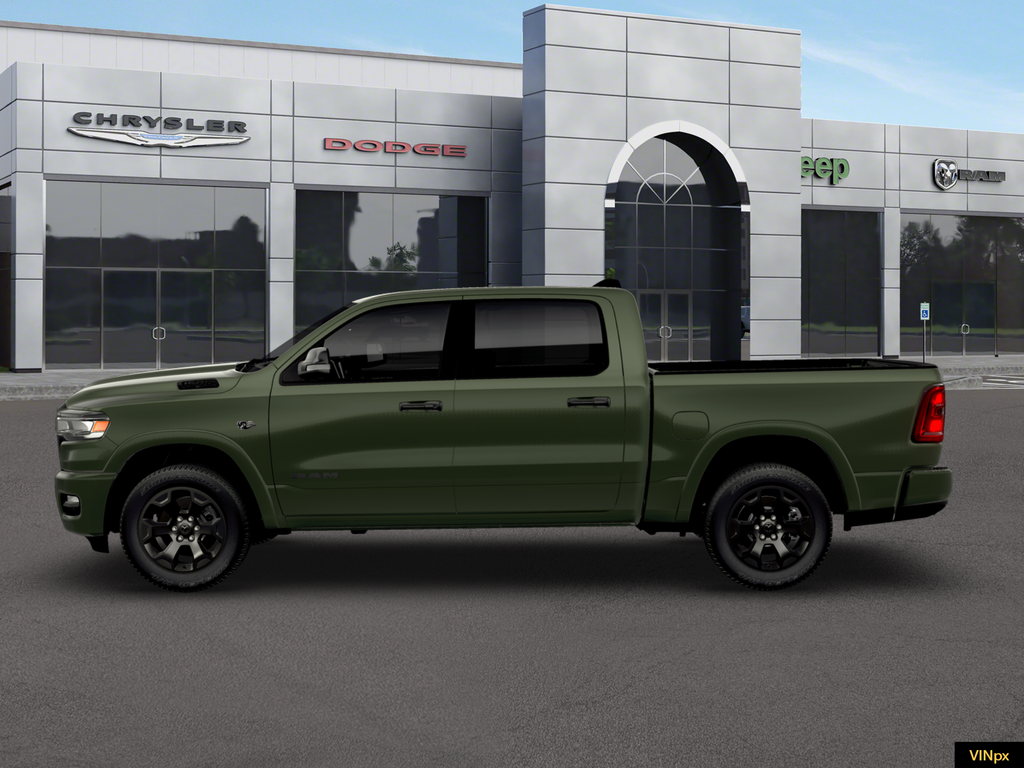 New 2026 Serrano-Green Metallic Exterior Paint RAM Big Horn/Lone Star image 2