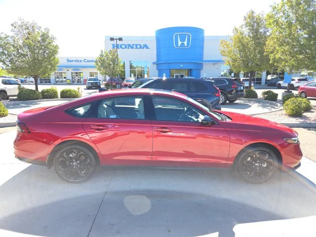 Certified Used 2025 Radiant Red Metallic Honda 1.5T SE image 4