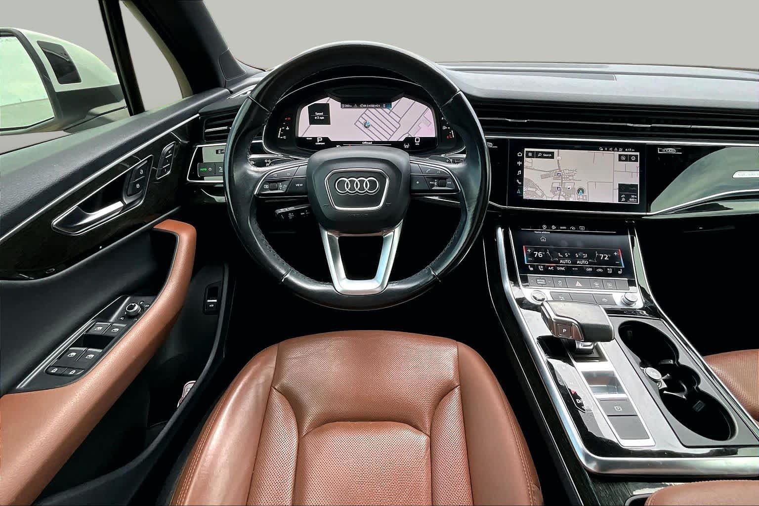 Used 2021 Carrara White Audi Premium Plus image 6