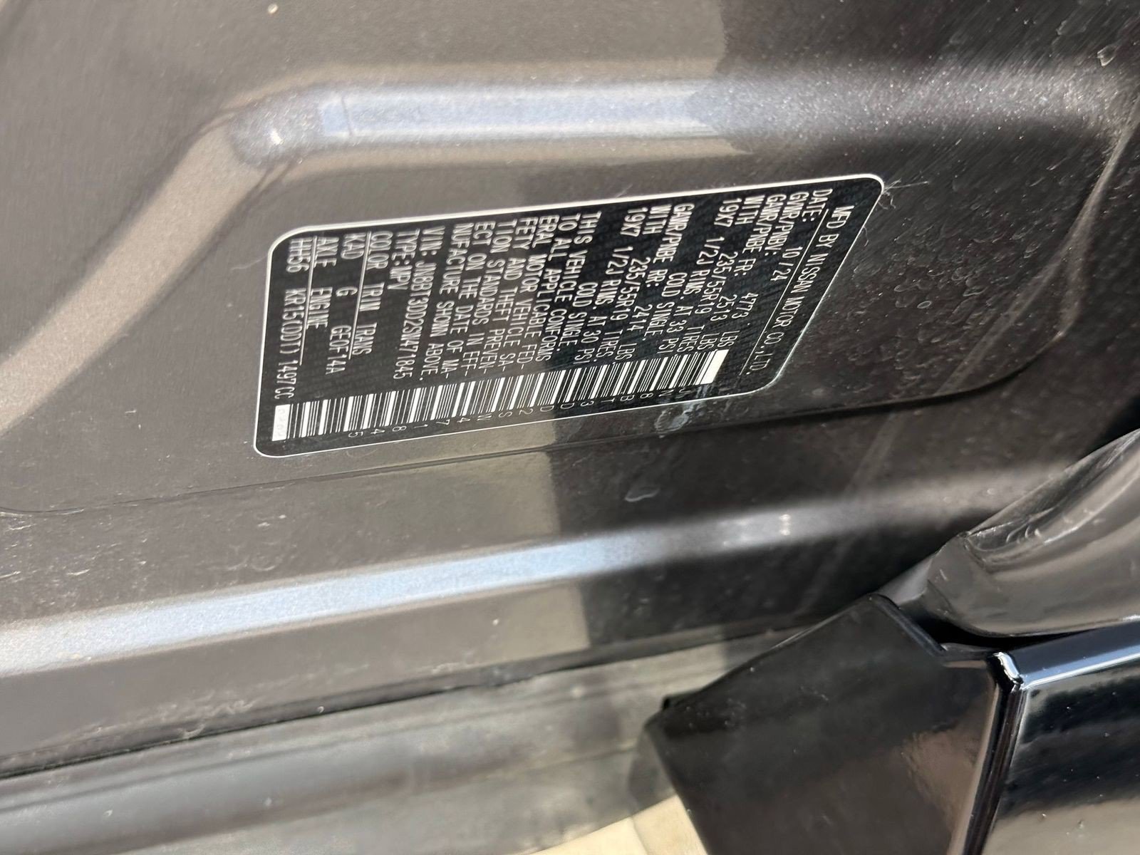 Certified Used 2025 Gun Metallic Nissan Platinum image 43