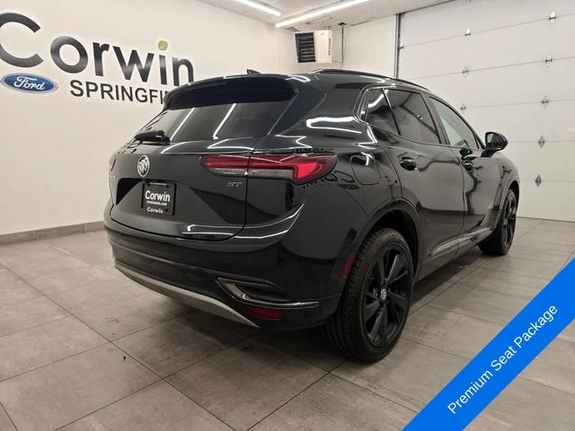 Used 2022 Ebony Twilight Metallic Buick Preferred image 6