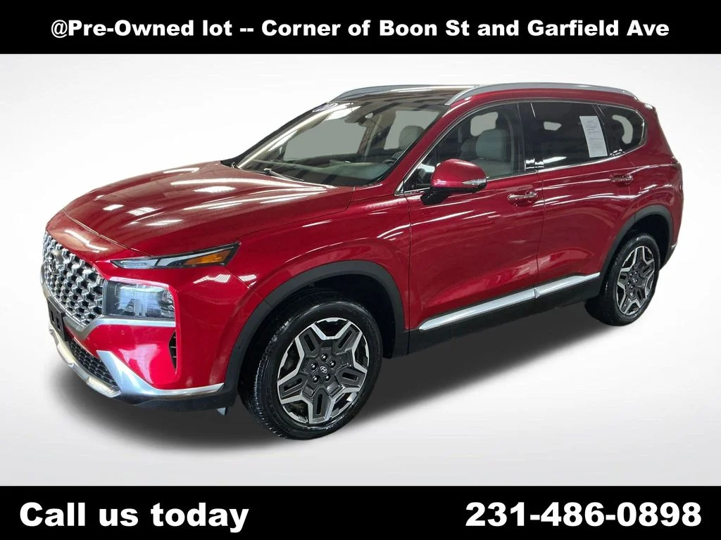 Used 2021 Red Hyundai Limited image 1