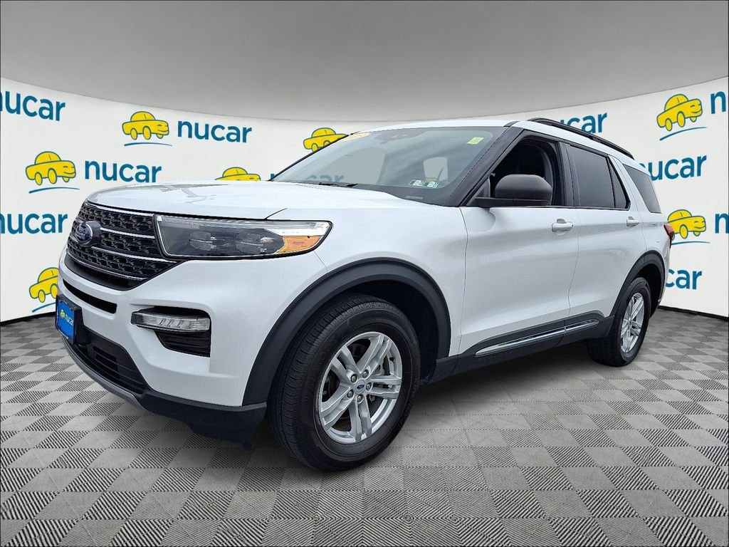 Used 2023 White Ford XLT image 3