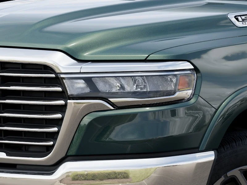New 2026 Serrano-Green Metallic Exterior Paint RAM Laramie image 4
