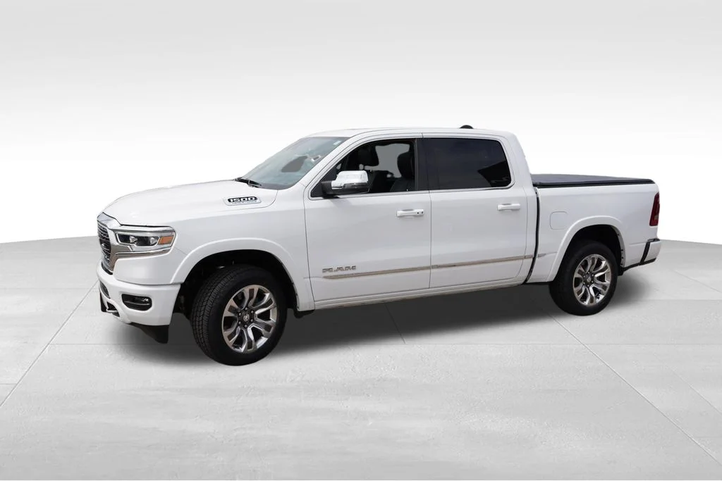 Used 2024 Bright White Clearcoat Ram Limited image 10
