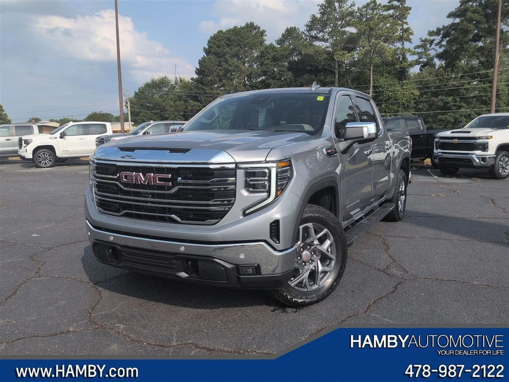 New 2026 Sterling Metallic GMC SLT image 25