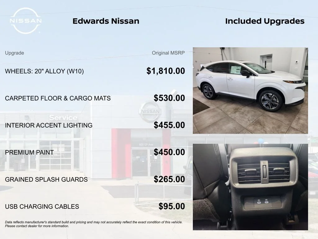 New 2026 Everest White Pearl TriCoat Nissan SL image 4