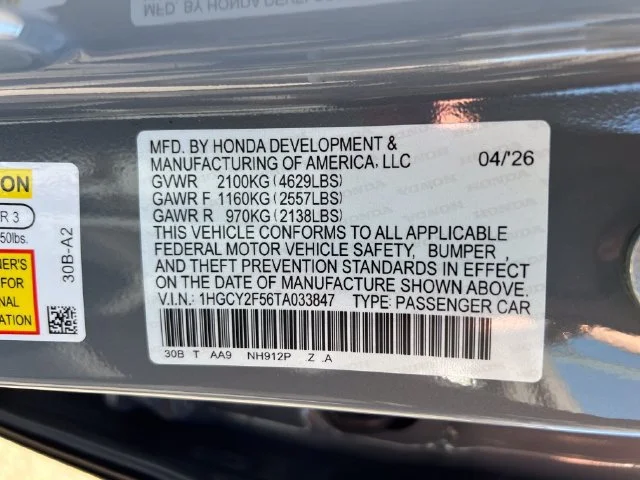 2026 Honda Accord Hybrid Sport - Photo 18