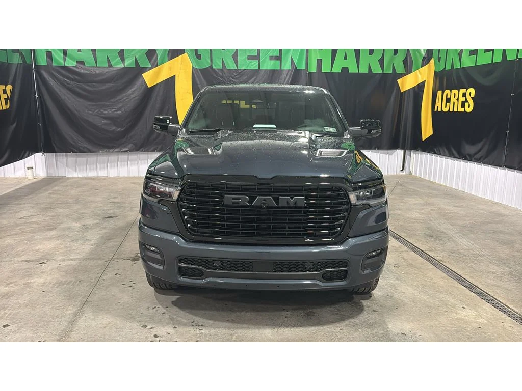 New 2026 Forged Blue Metallic Exterior Paint RAM Laramie image 2