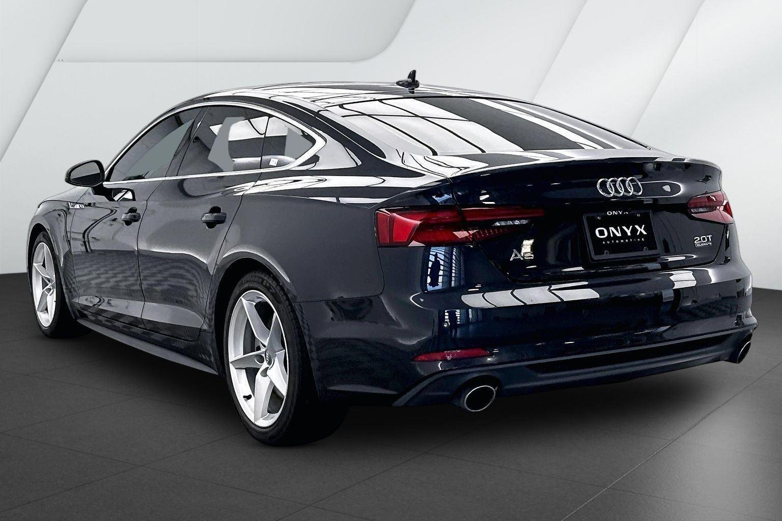 Used 2018 Moonlight Blue Metallic Audi Premium Plus image 7
