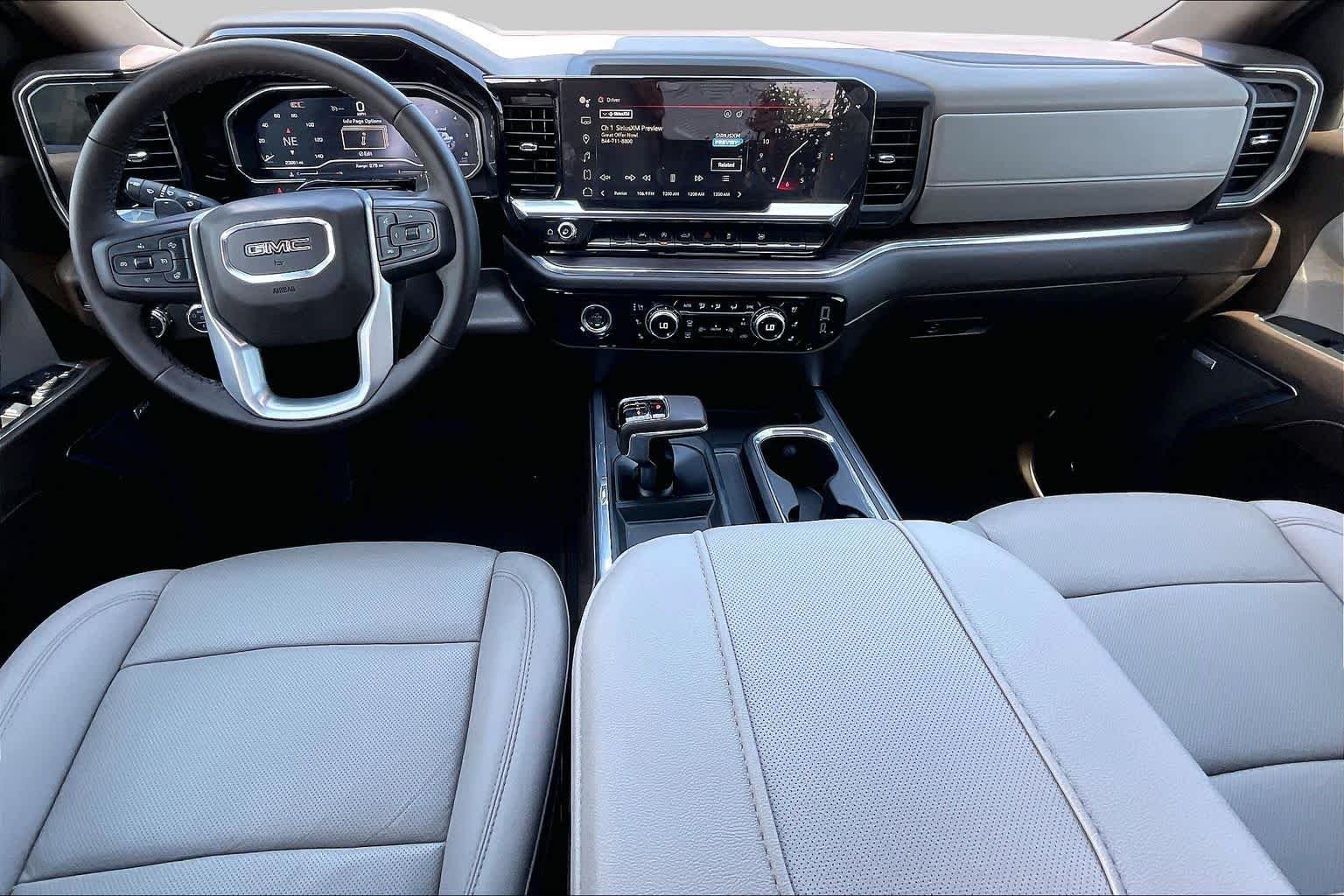 Used 2024 White Frost Tricoat GMC SLT image 15