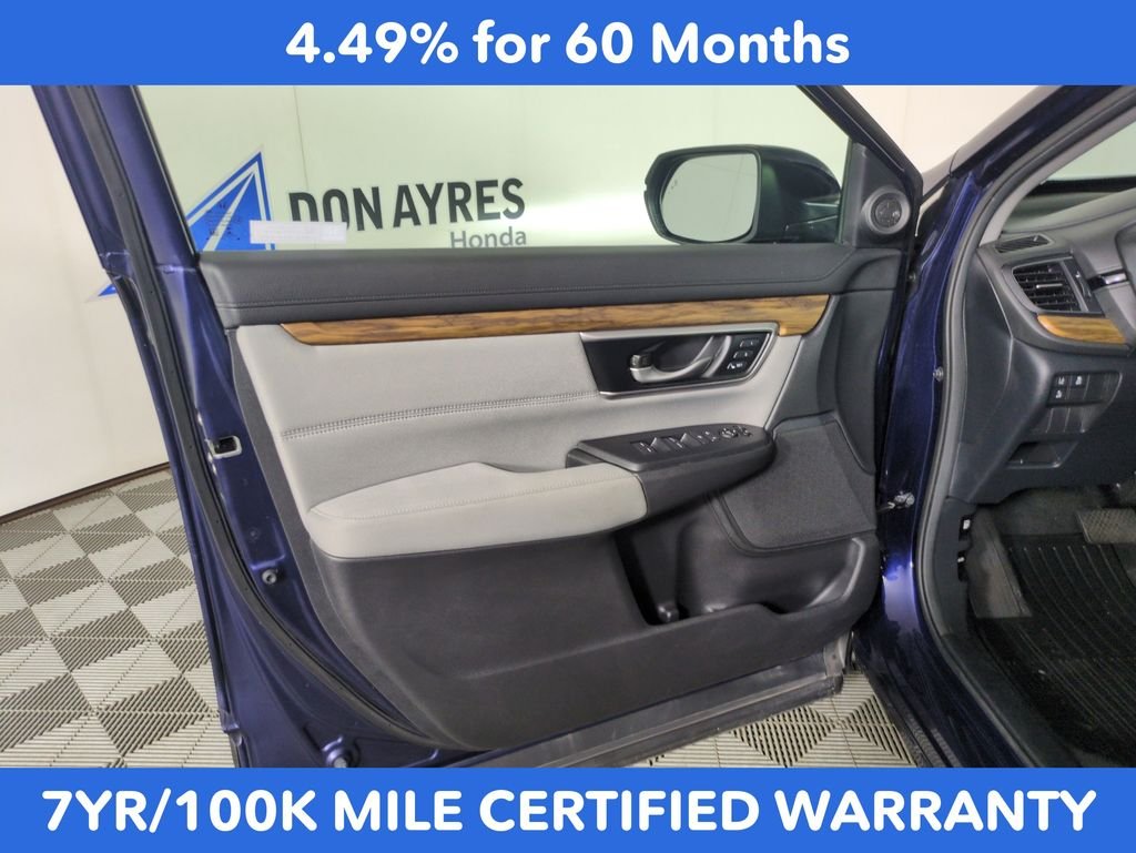 Certified Used 2022 Obsidian Blue Pearl Honda EX image 10