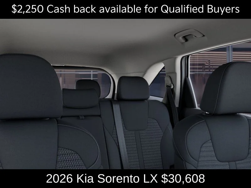 New 2026 Ebony Black Kia LX image 27