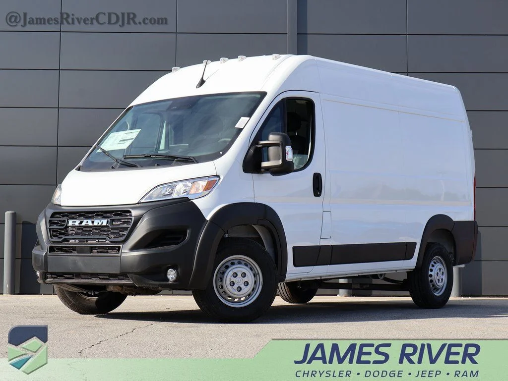 New 2026 Bright White Clearcoat RAM High Roof image 1