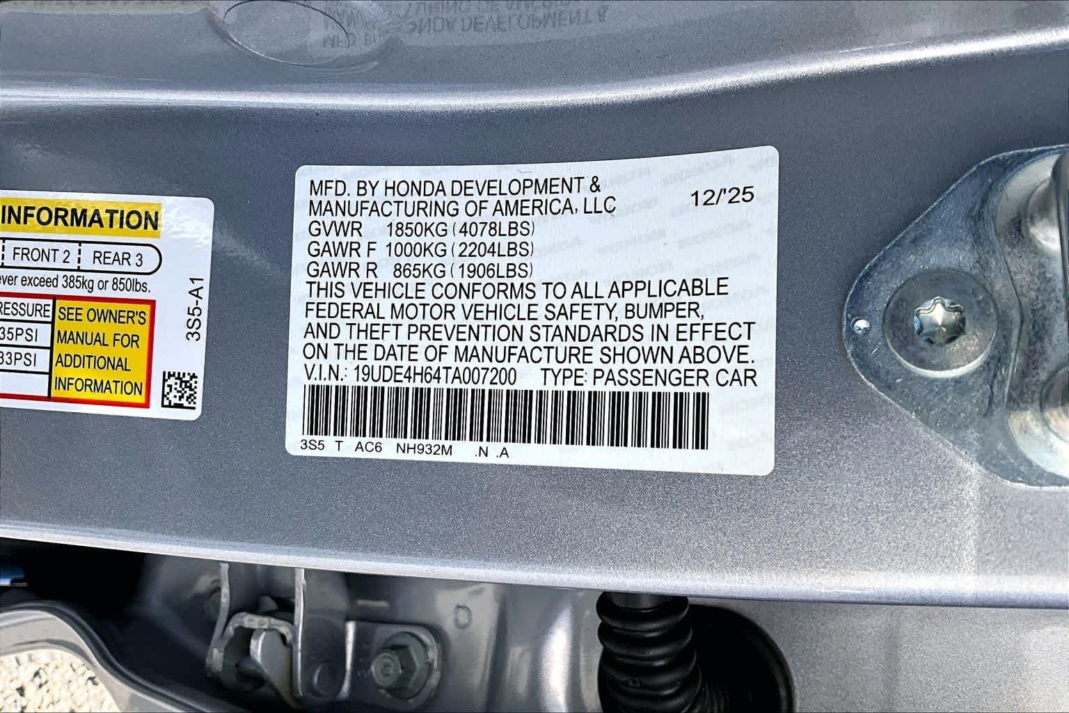 New 2026 Solar Silver Metallic Acura w/A-Spec Technology Package image 21