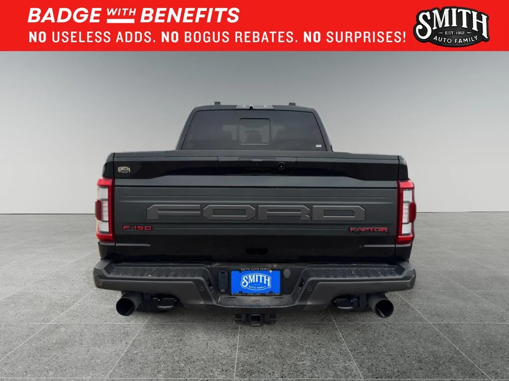 Certified Used 2023 Agate Black Metallic Ford Raptor image 8