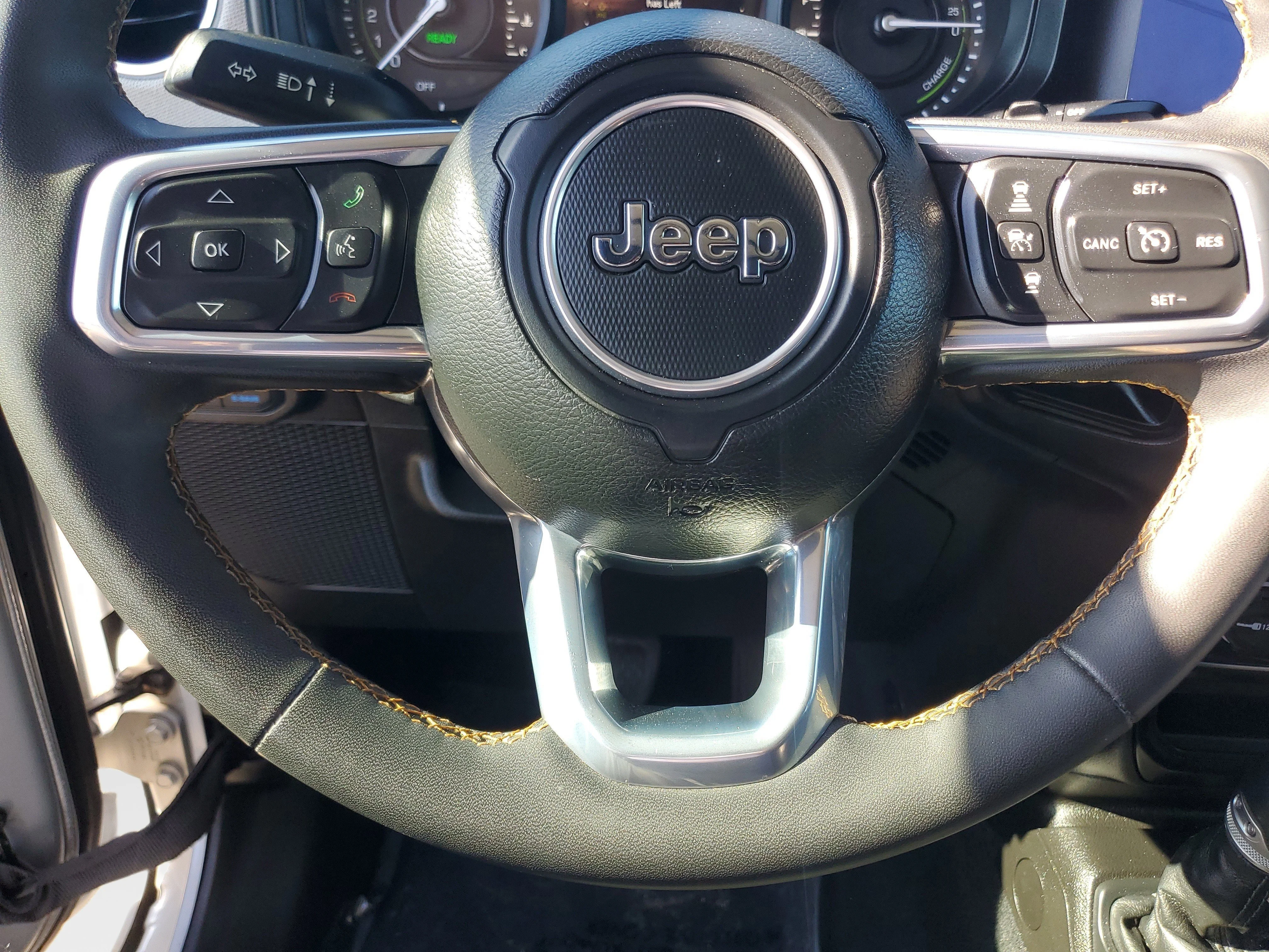 Used 2024 Silver Jeep Sahara 4xe image 22