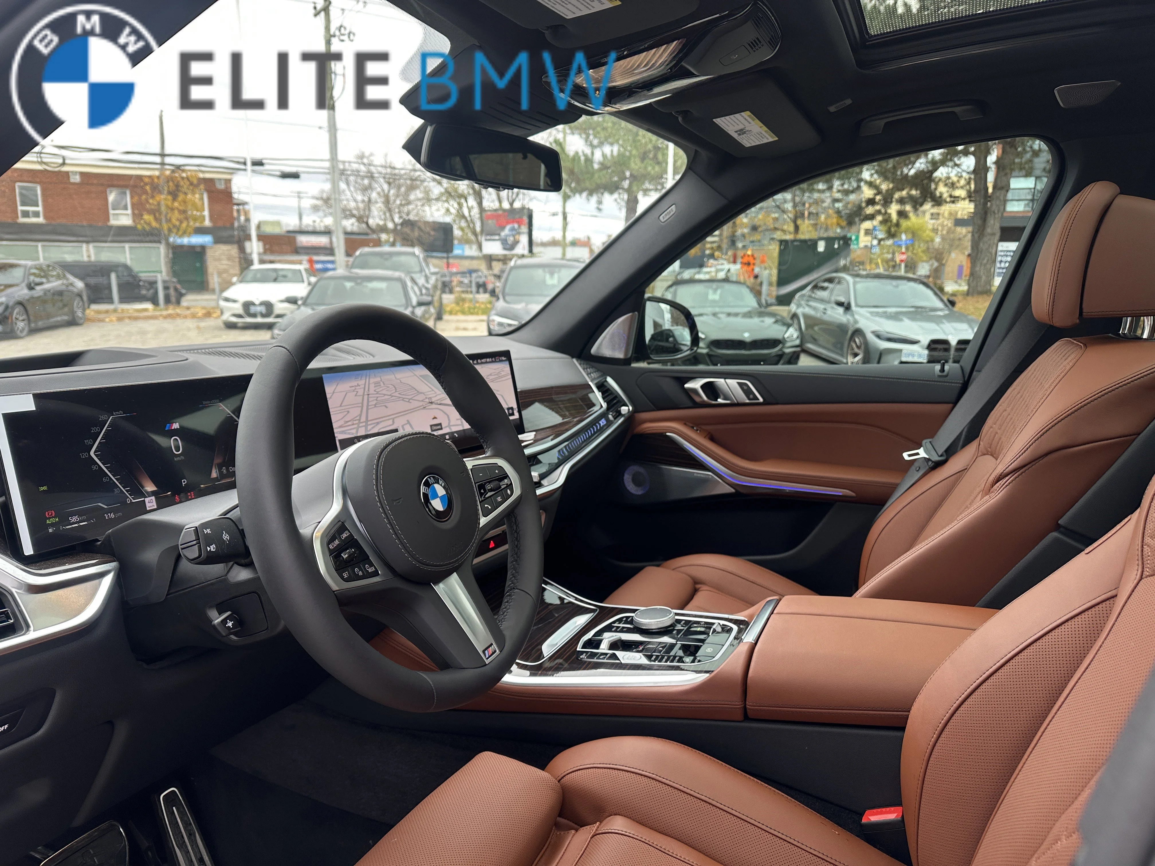 Used 2026 BLACK SAPPHIRE METALLIC BMW XDRIVE40I image 15