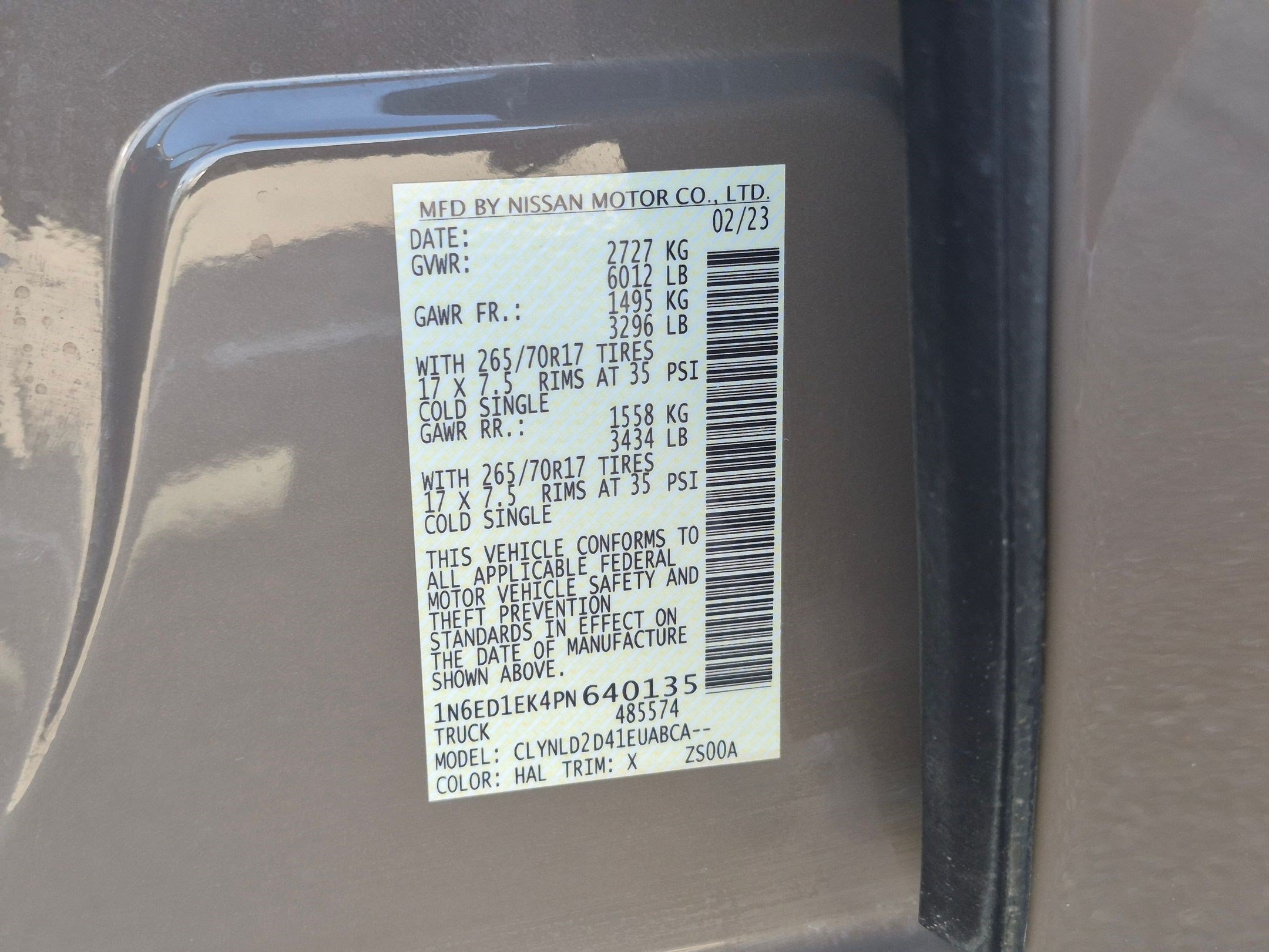 Certified Used 2023 Baja Storm Nissan PRO-4X image 34