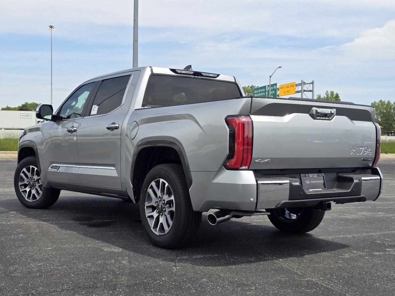 New 2026 Celestial Silver Metallic Toyota Tundra 1794 Edition image 17