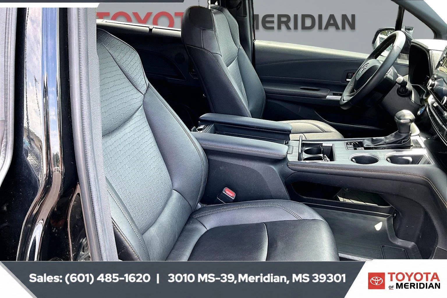 Used 2024 Midnight Black Metallic Toyota Woodland Edition image 6