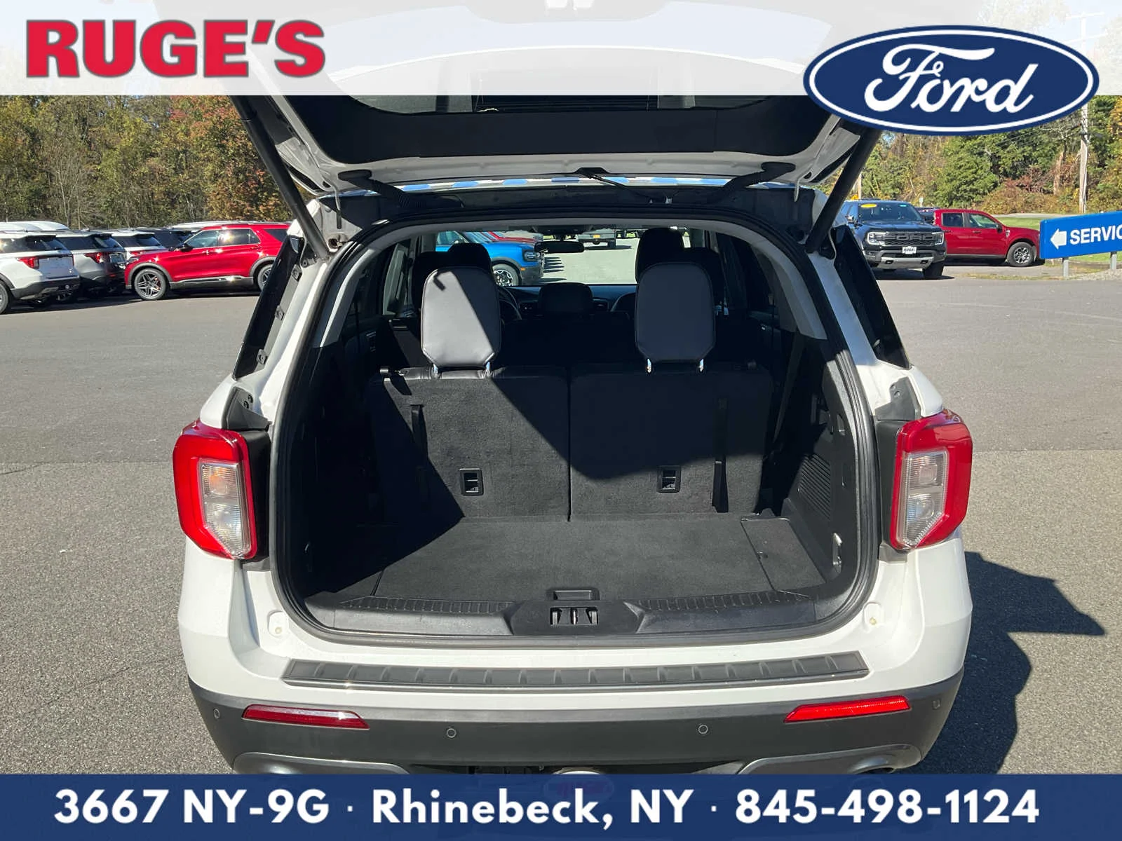 Used 2023 Star White Metallic Tri-Coat Ford XLT image 9