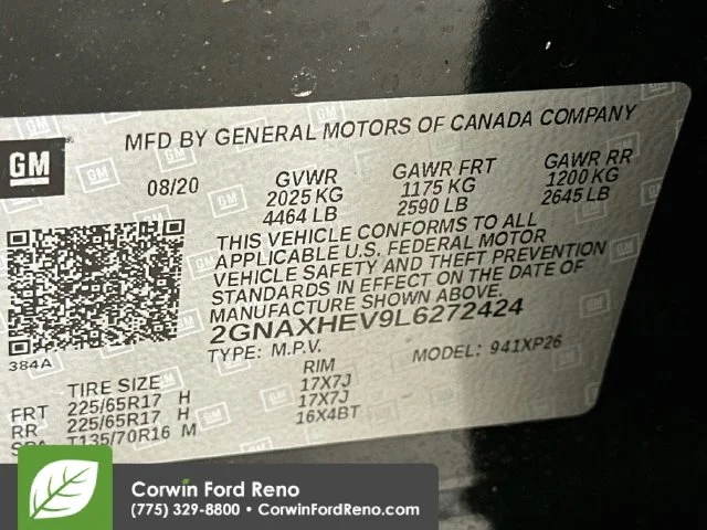 Used 2020 Mosaic Black Metallic Chevrolet LS image 32