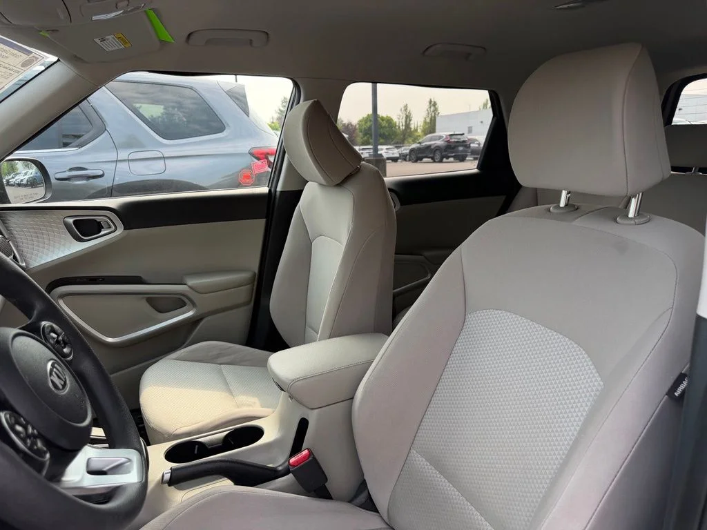 Used 2021 Cherry Black Kia LX image 14