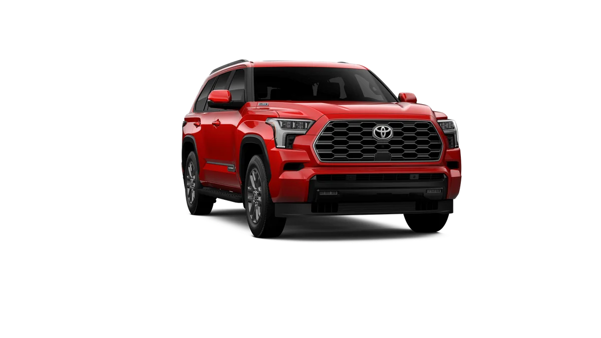 New 2026 Supersonic Red Toyota Platinum image 49
